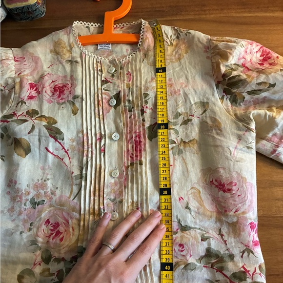 Linen crop top - Picture 7 of 8